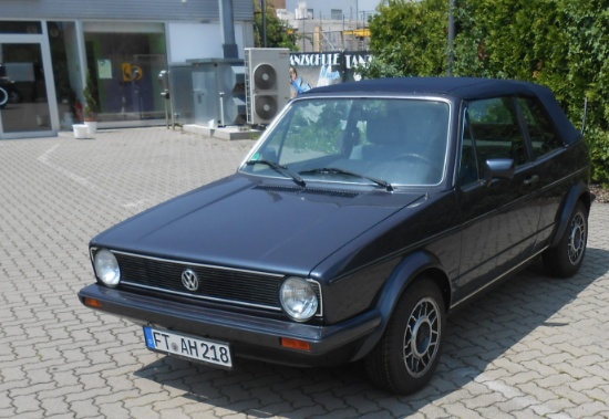 VW Golf I Cabriolet