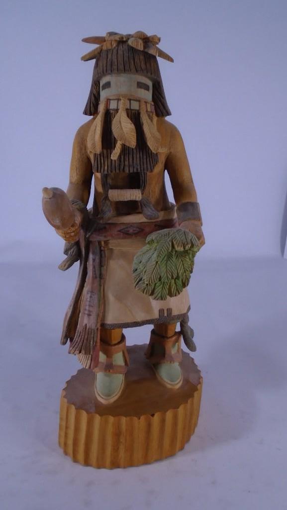 Kachina Doll Anga Longhair By L Hongeva Hopi Moenkopi Broken