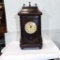 Mantle Clock Wood Modern Ornate Ticking