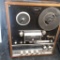 Sansui reel-to-reel SD-5050 powers on wooden case