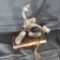 Rare Expensive Bronze statue of Hockey Goalie by Monrotus '91 AP Artist Proof V Stick Repaired
