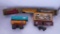 Mantua and Tyco all metal PLASTIC model trains cars in boxes