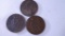 3 British One Penny Coins 1891 1906 1916
