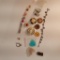 Various Pendants earrings pins bracelet