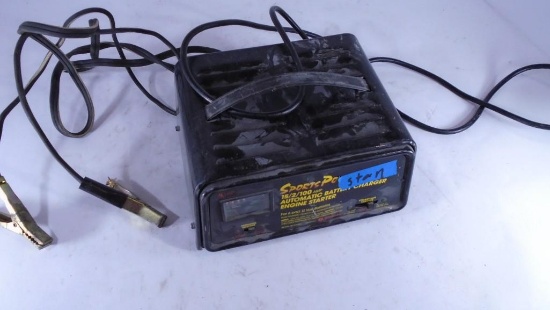 Battery Charger Sports Power Powers ON