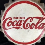 Coca Cola Bottle Cap sign