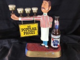 Vintage Pabst Blue Sign Collectible Display