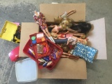 Entire box of vintage barbie dolls. All shoes, boots, clothes etc. included.