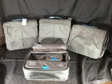 ResMed Zipup Computer Bags. Pockets for cords. Velcro. Appear new. Airsense 10. Lot of 4