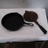 Antique Cast Iron Pot Pan Waffle Maker Jotul Norway