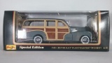 Die-Cast 1948 Chevrolet Fleetmaster(Woody) 1/18 scale NIB 090159318545