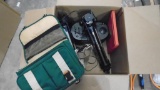 entire contents of box, misc items stapler videomate 300 tripod