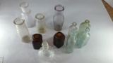 Various Small glass bottles