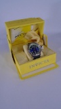 Invicta Russian Diver Watch #6610 Blue Green In Box with Book and Cleaning Cloth
