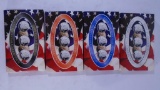 4 Coin Sets State Quarters 2002 Mint in Case with Certs