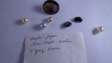 5 pearls 3 Gems Topaz Arabia Pearls Japan