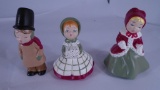 3 Figurines by Gwen Boser