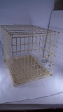 Pet Kennel Cage Folding Crate Tan Midwest Homes for Pets 24x21x20