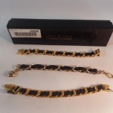 Joan Rivers Genuine Leather bracelets