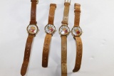 4 Disney Watches Winnie the Pooh All Working
