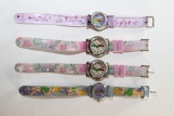 4 Disney Tinkerbell Watches All Ticking