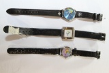 3 Disney Tinkerbell Watches All Ticking