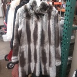 Fur or Faux Fur Size Large or XL Long Coat Pamela Mccoy
