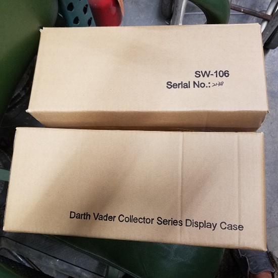 Master Replicas SW-106 Darth Vader Lightsaber & Display 836453000027 ANH Limited Edition