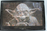 Framed Poster Jedi Master Yoda Photomosaics