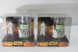 Princess Leia Figure and Drinking Glass 2 units