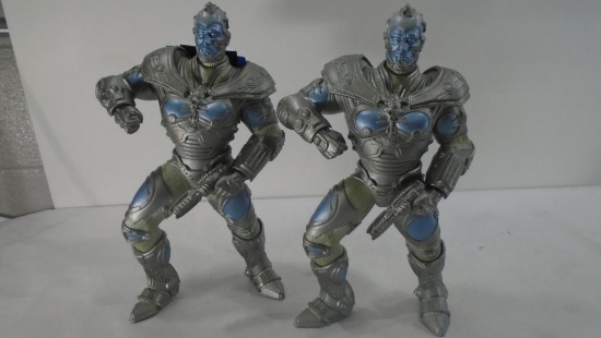 Batman and Robin "Mr. Freeze" Poseable Action Figure X2