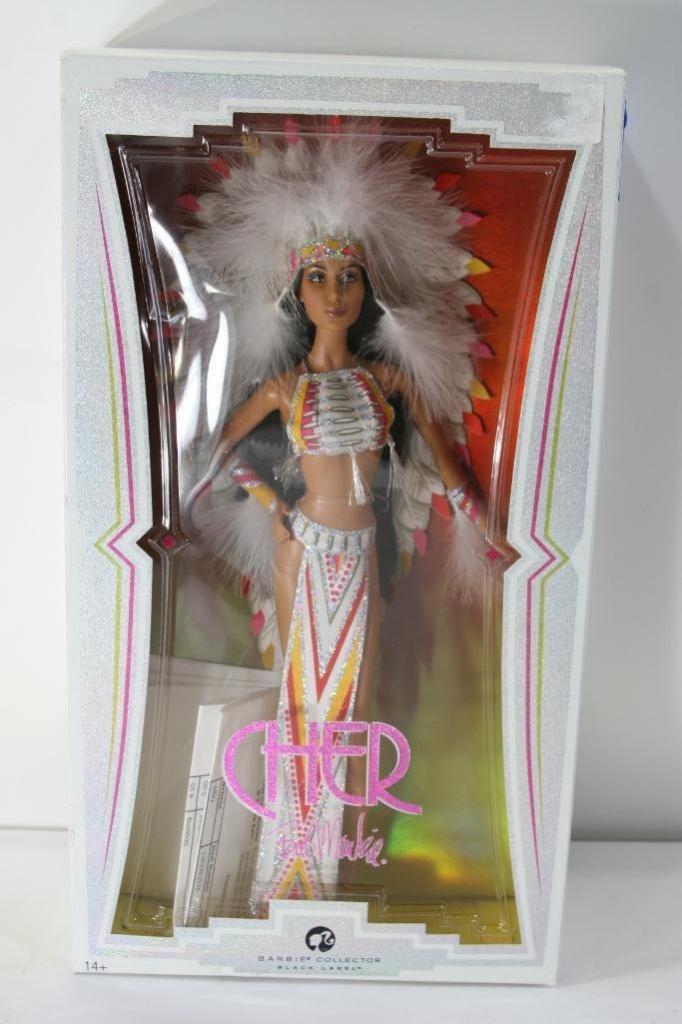 bob mackie cher barbie doll