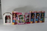Barbie Christmas Ornaments and Pens 7 Units
