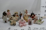 Various Small Dolls