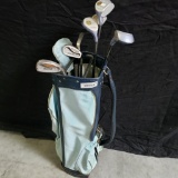 Bag with Clubs
