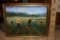 Oil Painting of Field Workers Picking Crops by Ingrid Mercedes 30 tall 40 wide