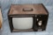 Vintage Visualtek Model MV-1F Television Set Powers on