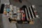 Tacklebox Full bobbers hooks weights etc cracked case
