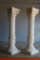 Decorative Column Pillars Greek Influence may be Marble