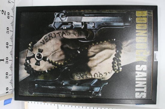 The Boondock Saints Framed Poster 38 tall 26 wide