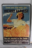 Vintage Farm Work Enrollment Advertisement