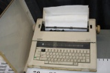 Brother Model AX-15 Electronic Typewriter Powers on
