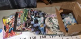 Box of Various Comic Books, Divine Right, Wizard, Speed Racer, estimated 20 units