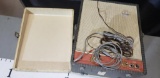 Vintage Silvertone Hi Fi Amp with Lid 1ft x 18in