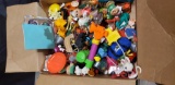 Box of Miscellaneous items, Various Pins, Misc toys