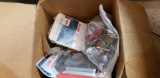 Box Of Lock Mount Adapters and Brackets, CB equipment