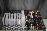 Box of Super Nintendo Console Game Cartridges, Pinball, College Football, X-Men, etc. 17 Units