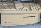 Macintosh II si desktop computer, various diskettes, manuals, power adapter