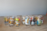 Collectible Decorated Muppet 4 units and Star Wars Cups 7 units