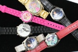 Various Women's/Children's Disney Watches, Sleeping Beauty, Cinderella, Snow White, etc. 6 units